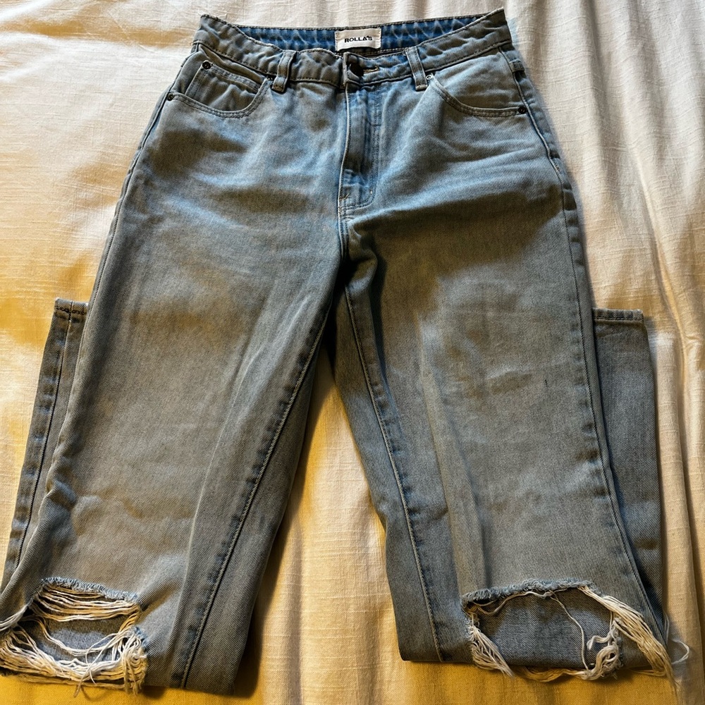 ROLLA'S Light Blue Boot Cut Jeans